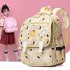 Adorable Cartoon Nylon Backpack For Kids With Lightweight Design And Fun Colors