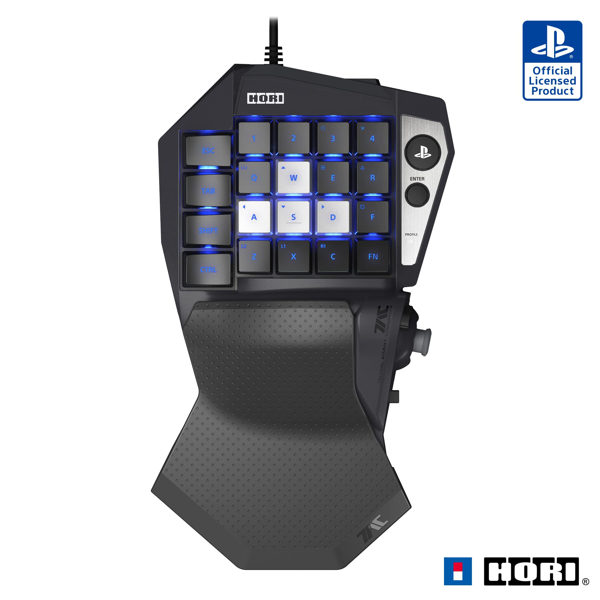 

[Ліцензійний продукт SONY] Механічна клавіатура Tactical Assault Commander чорний