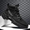 New Fashion Autumn And Winter Men's High Top Martin Boots Students Male Boys Trending Soft Sole Work Shoes Labor Protection Martin Sneakers