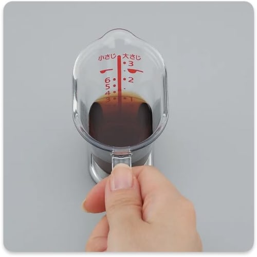 No-brand Product, Easy To Measure, Time-saving, No Measuring Spoon Needed, Mini Measuring Cup with Visible Tablespoon and Teaspoon Markings
