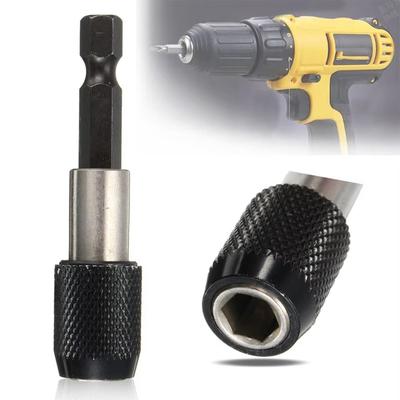 60mm Impact Bit Holder Hex Shank 1/4-Inch Hex Screwdriver Bit Holder Quick Connect Drill Adapters Power Tool Accessory