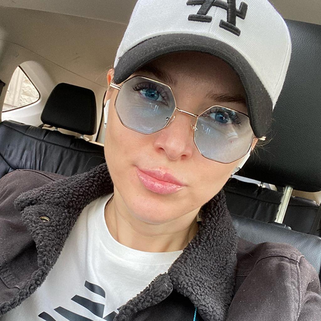 Metal Geometric Women Fashion Glasses For Tropical Beach Vacay Shopping Outdoor Casual Activities Street Snap Accessories