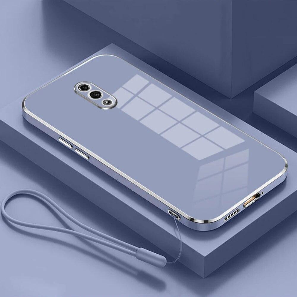 For Oppo Reno Case Camera Lens Protection For Oppo Reno Phone Case CPH1917 Cover Reno 6.4" Hard Matte Transparent Shockproof