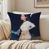 Singer Chic HHyomin Cushion Cover Pillowcase Antidustmite Living Room Sofa Decor Cushion Room