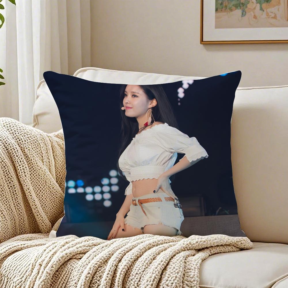 Singer Chic HHyomin Cushion Cover Pillowcase Antidustmite Living Room Sofa Decor Cushion Room