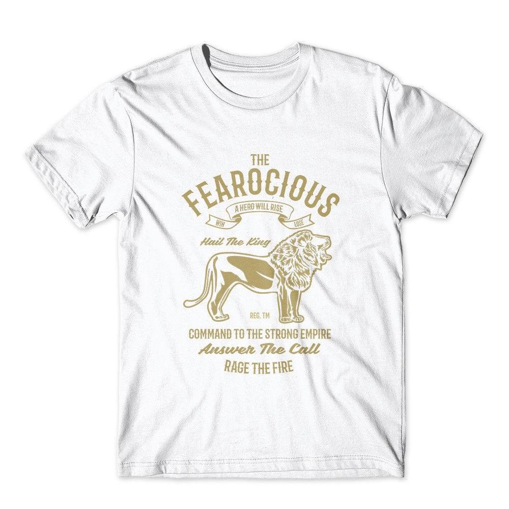 

The Fearocious T-Shirt. Graphic Tee 100% Cotton Premium Tee New L