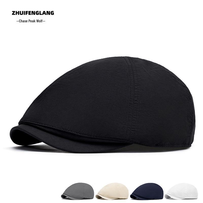 Unisex Retro Street Style Beret: Casual British Flat Cap & Fashionable Newsboy Hat