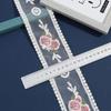 Colorful Floral Embroidered Lace for Clothing, Home Textiles, and Hair Accessories