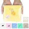 Towel Handkerchiefs for Children and Women Gift Set with Cat Embroidery Cute Cat Design Small Gift for Women Individually Wrapped Perfect for Thank