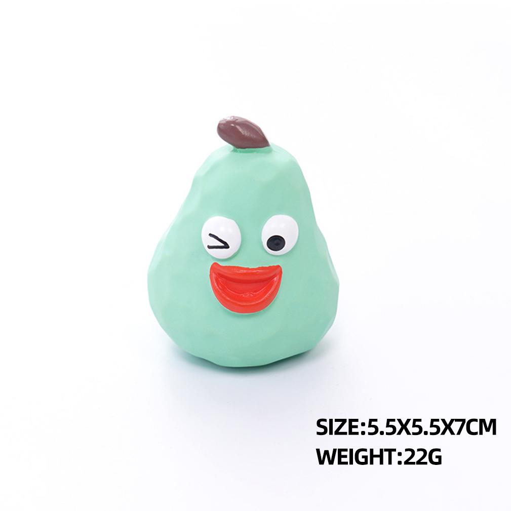 Manufacturer Fruit Design Squeaky Chew Dog Latex Toy