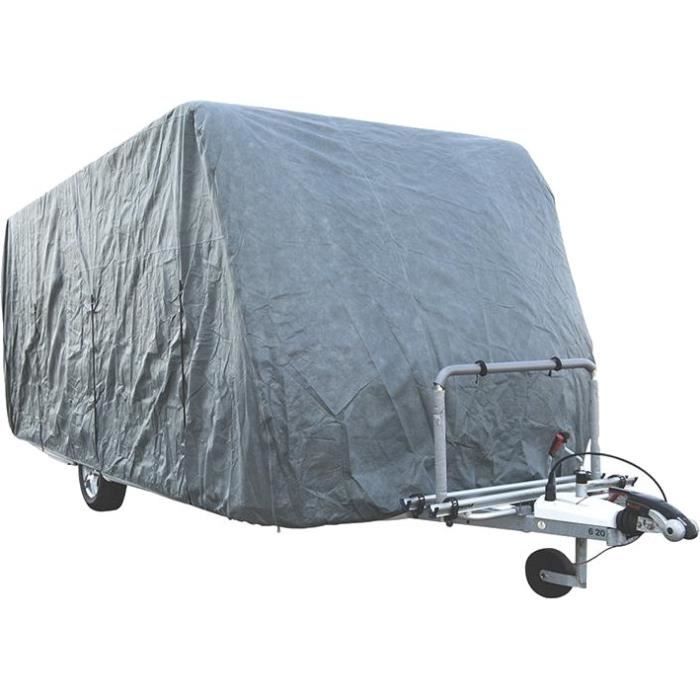 Housse Universelle - ProPlus - Basic Line - 366/427 X 235 X 220 Cm - Matériau Respirant - Gris