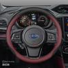 Leder-Autolenkradabdeckung für Subaru Forester BRZ Crosstrek Outback 2024 2025 2026 Zubehör