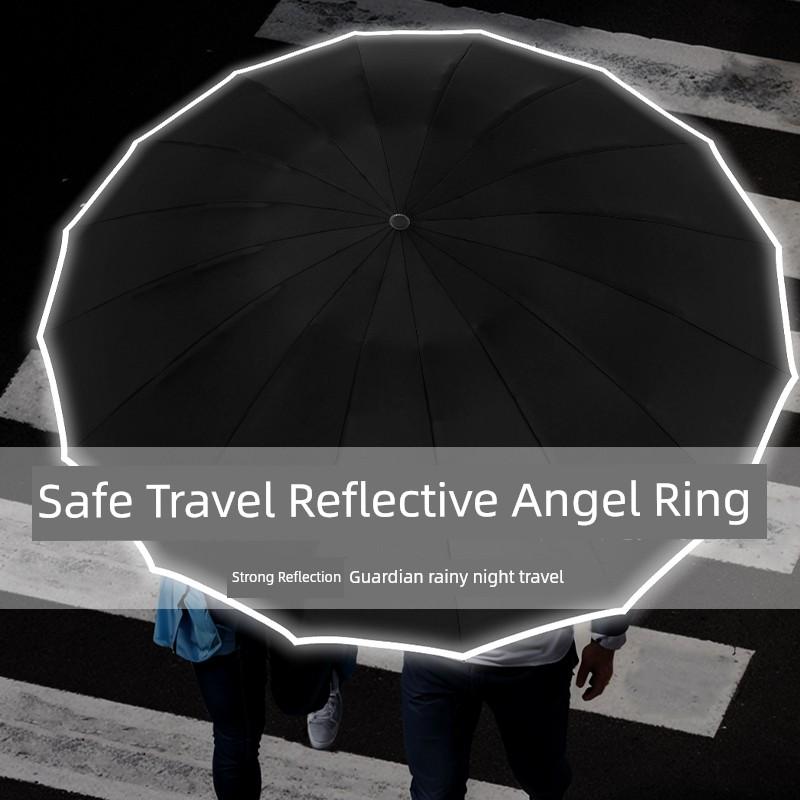 256-Bone Reverse Umbrella Automatic Extra Large UV Protection Rain Or Shine Dual-Use Wind-Resistant Bag Rainproof Self-opening Umbrella
