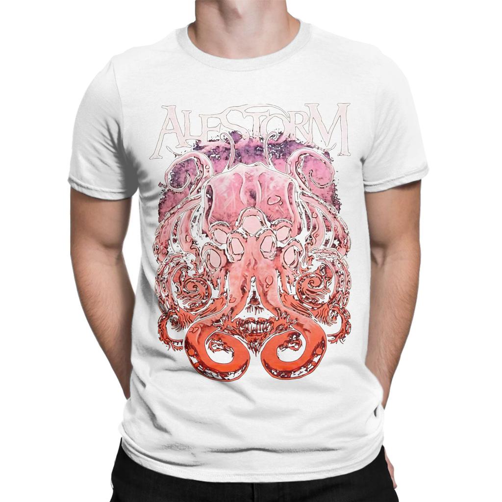 Classic Novelty 100 Cotton Tshirt Alestorm Tops Tees For Unisex