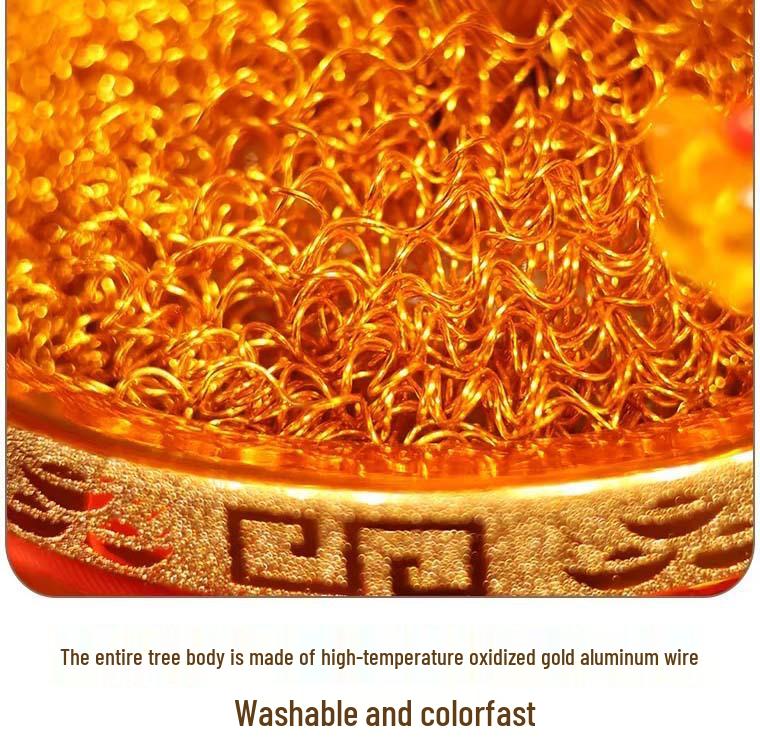 Hand-Woven Money Tree Ornament for Home Decoration and Housewarming