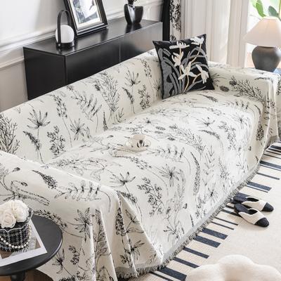 Sofa Cover Cloth French High-end All-inclusive Sofa Towel Anti-cat Scratching Sand Release Sofa Cover Cover Universal