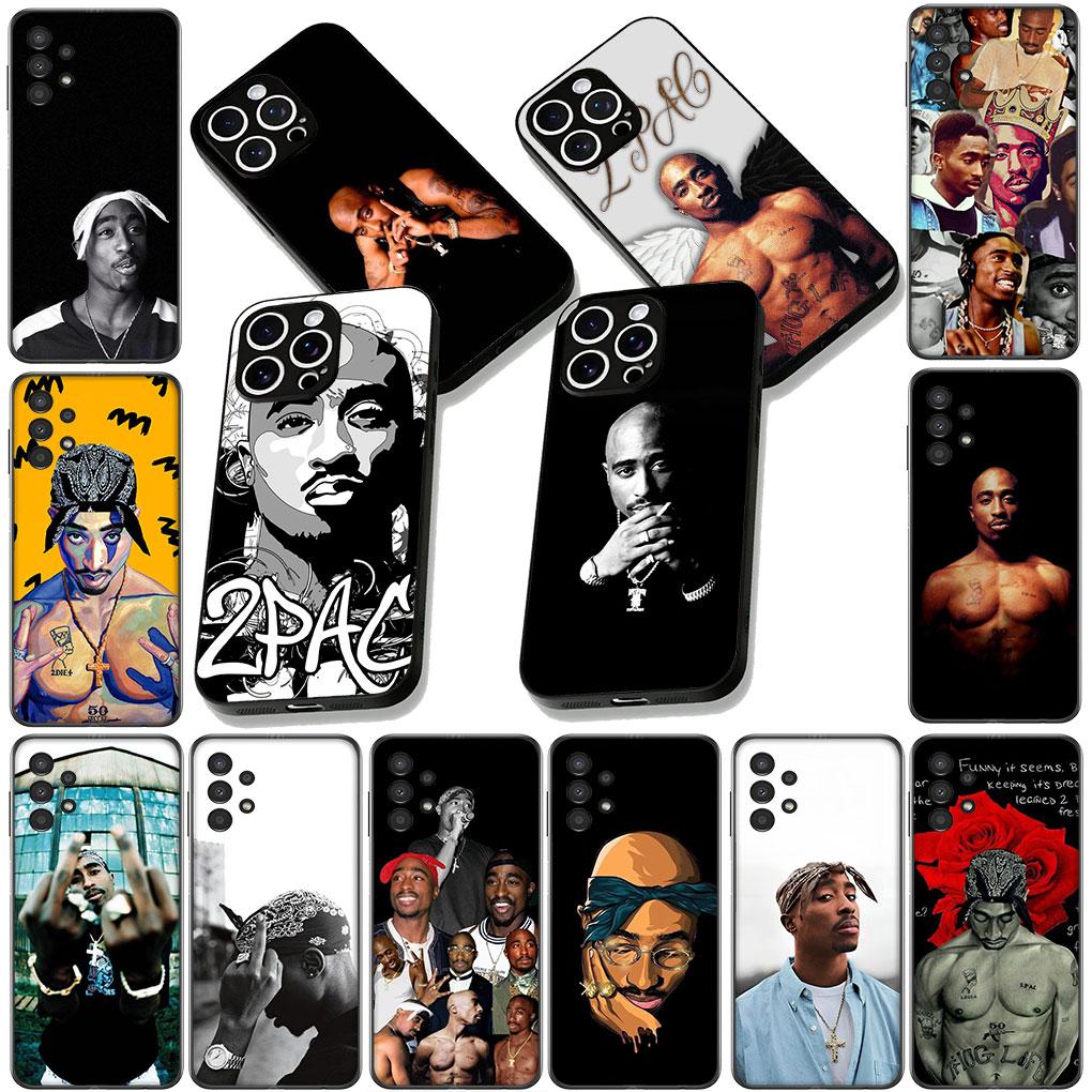 Rapper 2pacs Singer Tupacs Casing Phone Cover for Xiaomi Poco C75 C65 C71 C85 X7 X6 X5 M6 M7 F7 F8 Ultra F6 Pro Soft Case