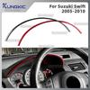 For Suzuki Swift ZC31S/ZC32S 2005 2006 2007 2008 2009 2010 Real Soft Carbon Fiber Sticker LHD RHD Car Speedometer Frame Trim