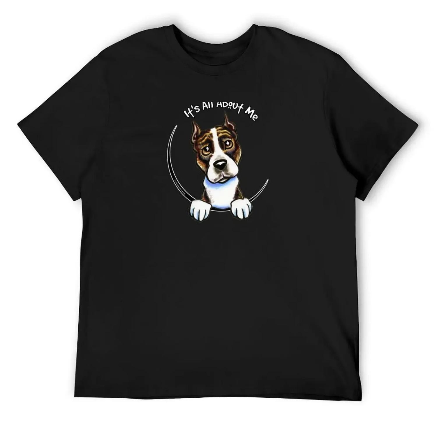 

AMSTAFF Brindle IAAM T-Shirt customs design your own Louboutins vintage t shirts men t shirts S