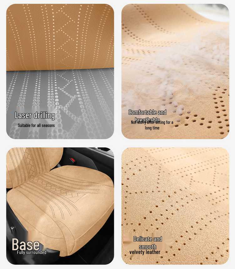 All-Season Breathable Seat Cushion Cover for 2025 BYD Song L-DMI