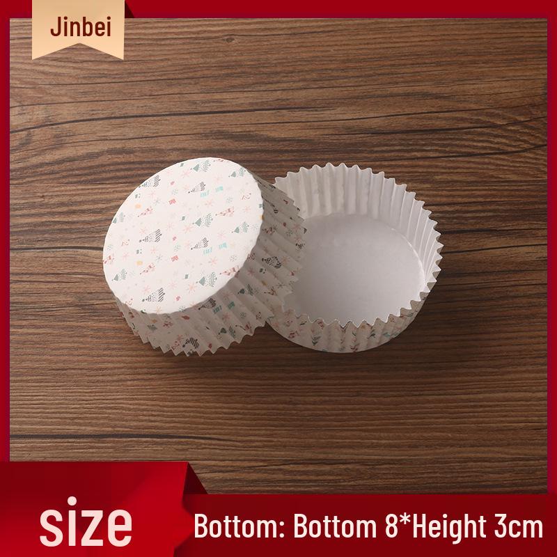 Heat-Resistant Laminated Baking Cups, Oil-Proof Cake & Bread Trays, Set of 200