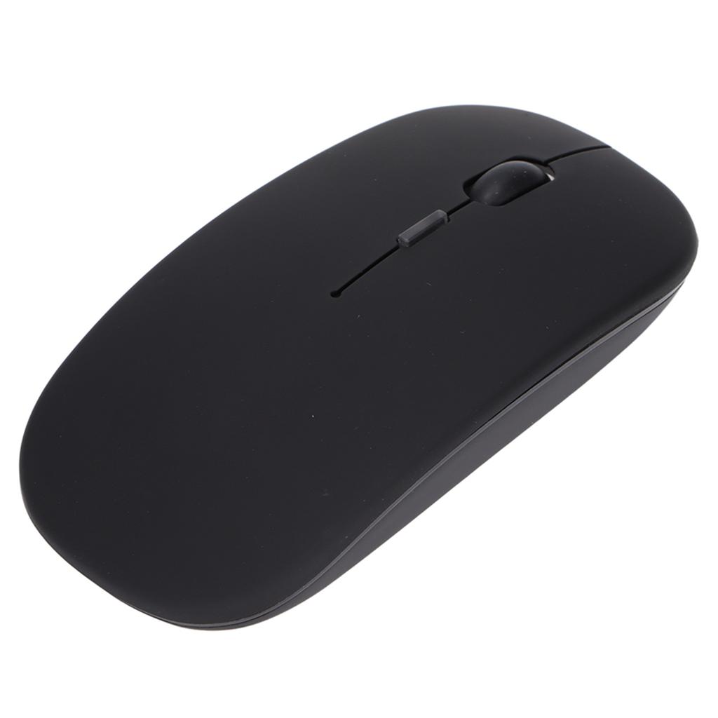 Wireless Optical Mouse 2.4GHz DPI Regulation Silent Switch Colorful Lights Office Light MouseBlack
