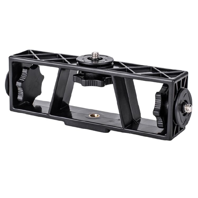 

3-Position Multifunctional Bracket Phone Support Holder with 1/4 Screw Thread Hole for Live Broadcast Video Streaming