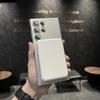 Frosted Magnetic Charging Phone Case for Samsung S25 Ultra: Borderless, Drop-proof Protective Cover.