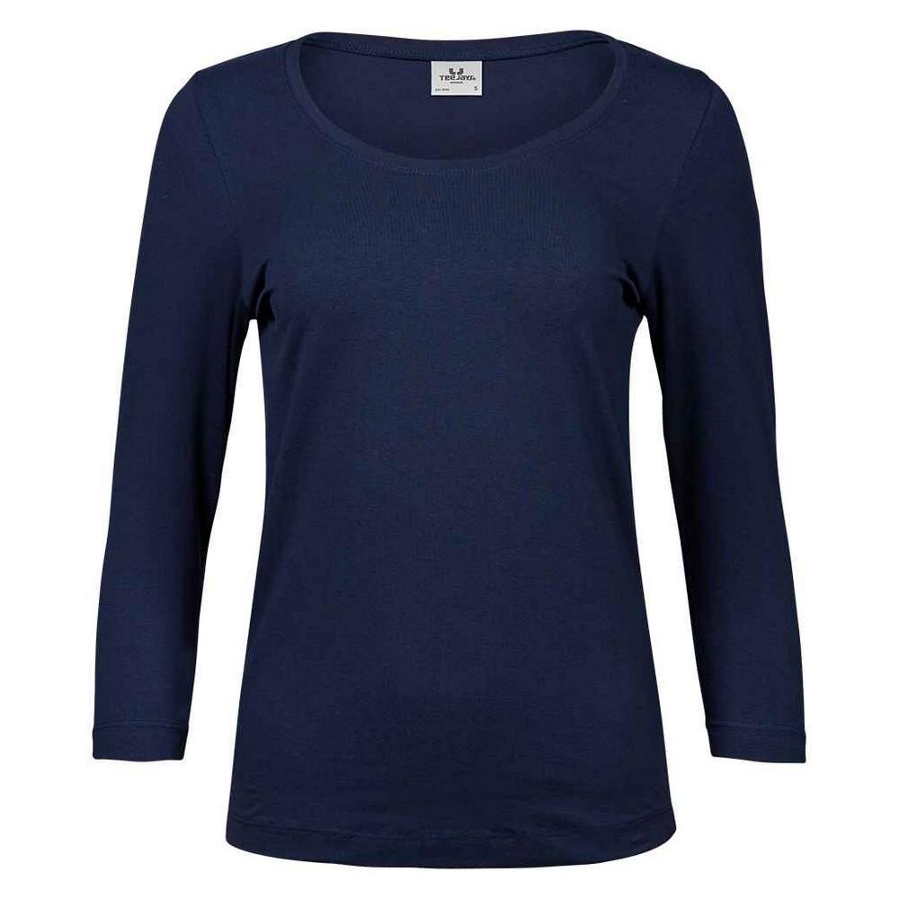 Tee Jays Womens/Ladies Stretch 3/4 Sleeve T-Shirt