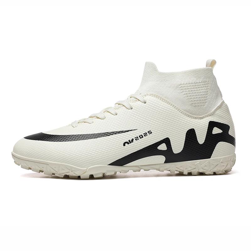 New TF/FG Men Women Soccer Shoes Society Training Ultralight Top Quality Boys Football Boots Comfortable Original Kids Sneakers