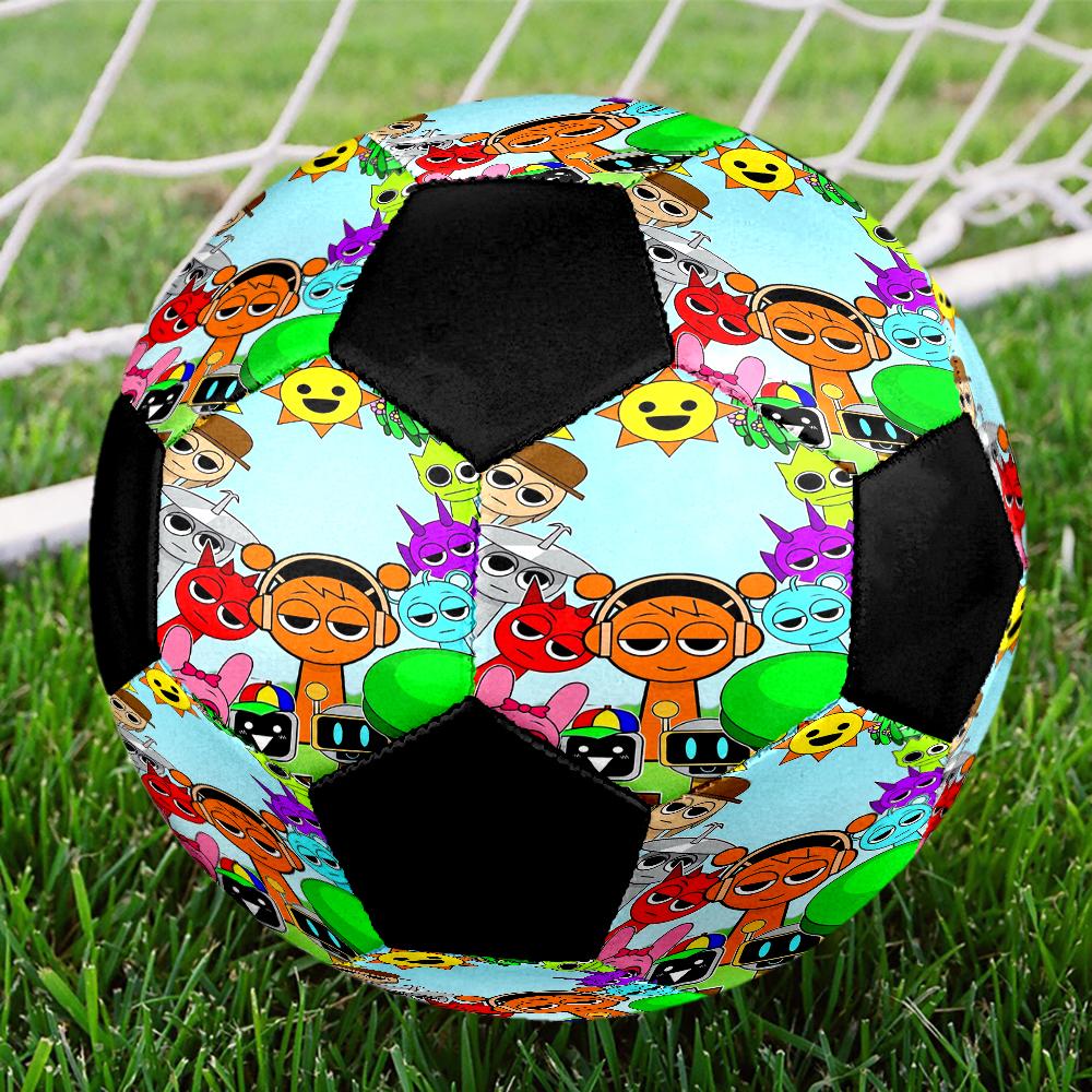 Sprunki Theme Size 5 Soccer Ball, Suitable for Both Indoor and Outdoor Matches, a Gift Suitable for Everyone.