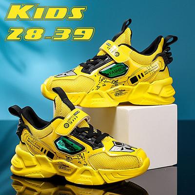 Big Children Running Shoes Boys Sneakers Breathable Shoes Kids Sport Shoes Light Outdoor Tennis Shoes Size