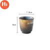 Japanese Ceramic Retro Hand-painted Teacup Household Stoneware Water Mug Office Restaurant Drinkware