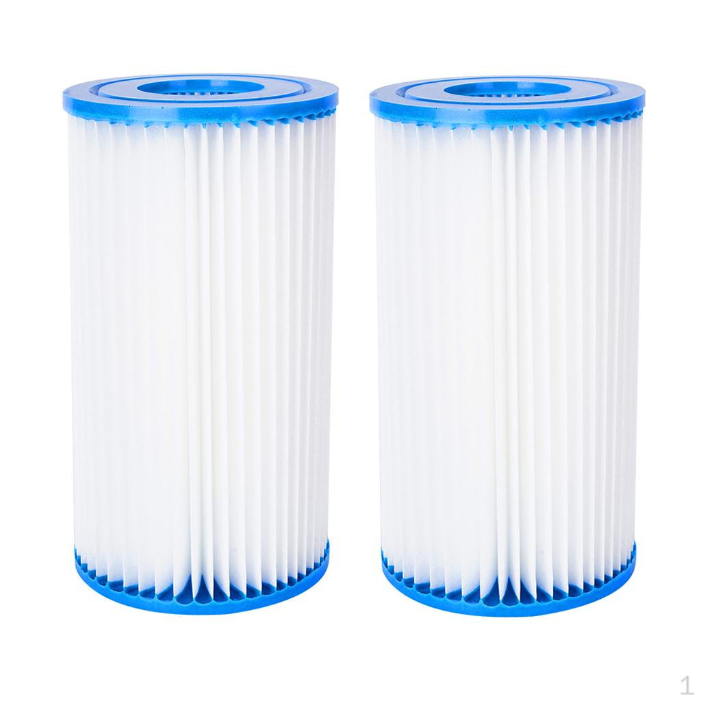 2x Above Ground Swimming Pool Pump Filter Replacement Water