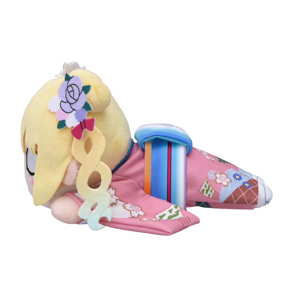 Love Live! Hasunozora Girls' Academy School Idol Club Lying Down Plush Toy "Osawa Rurino - Kaga Yuzen Collaboration Pattern Costume" (S)
