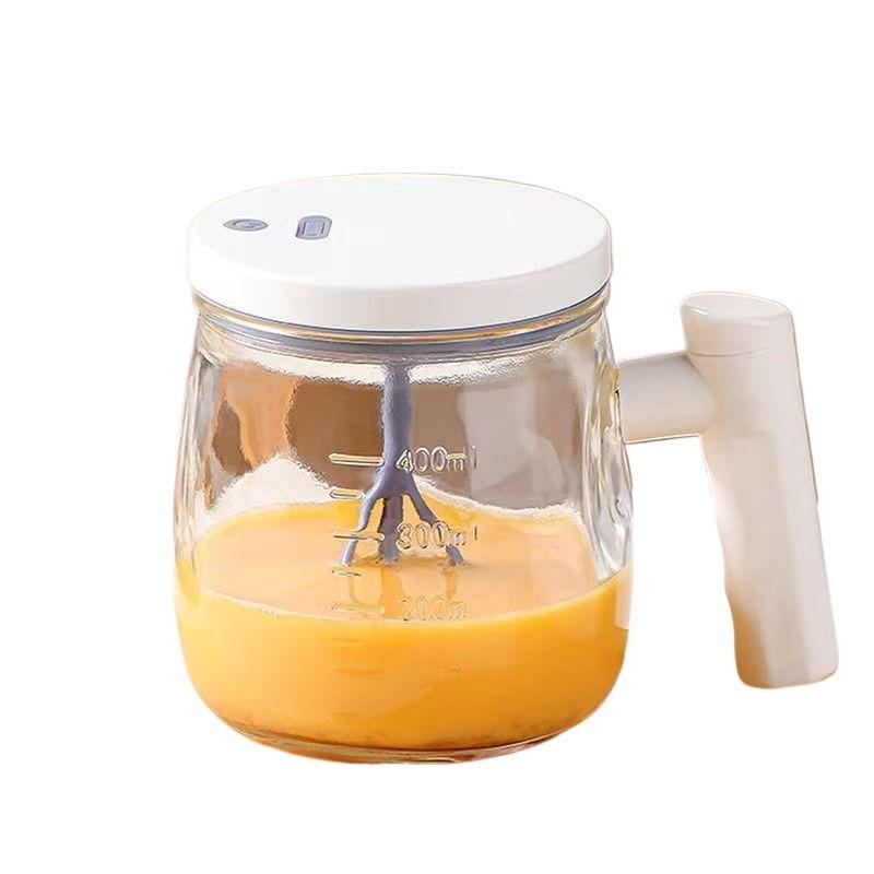 Multi-functional Electric Egg Whisk, Automatic Egg Beater Cup, Household Cream Mixer Tool, Handheld Whisking Gadget for Baking