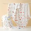 Pure Cotton Baby Swaddle Blanket - Lightweight for Spring, Summer, and Autumn