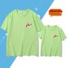 New Year Red Horse Family Matching Outfit: Parent-Child T-shirt for Mother-Son/Daughter - Perfect for Family Portraits & Parties