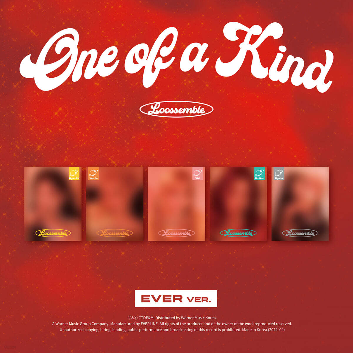 

Lossemble - 2nd Mini Album [One of a Kind](EVER MUSIC ALBUM Ver.) [5 Kinds SET]