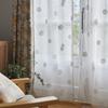 Suminoe MOOMIN Buttocks Dot Voile Sheer 1 100 x 198 Curtains, Panel, cm, W, 342-74324
