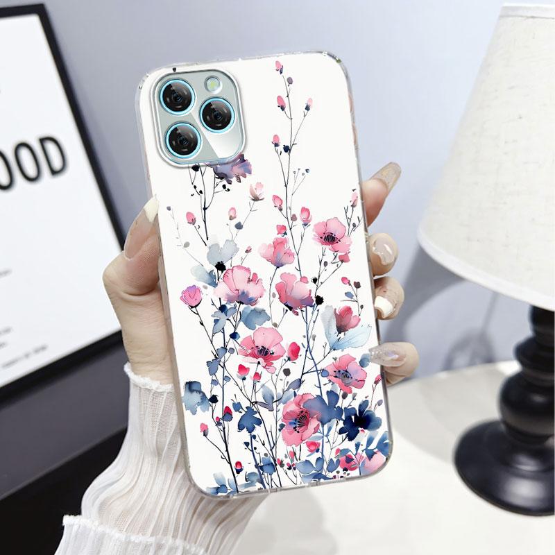 For Blackview A95 A100 A200 Pro A85 Case Protective Cover For  Blackview A80S Marble Clear Soft Silicone Phone Case Cat Fundas