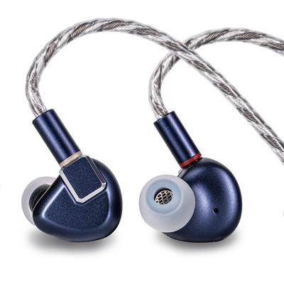 LETSHUOER S12 Pro Earphones Planar Magnetic Drive Driver Wired Earphones Monitor Earphones 2pin Single Crystal Copper Silver Plated Cable