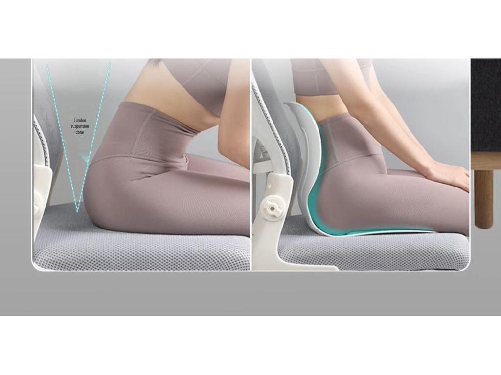 Ergonomisches Lenden- und Hüftstützkissen für Bürostühle und zur Haltungskorrektur