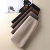2025 New Women's High Waist Wool A-line Pencil Skirt – Versatile, Slimming, Short Autumn/Winter Skirt