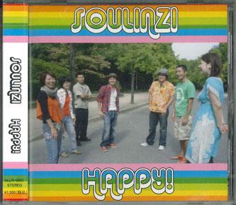 

CD SOULINZI - Happy SLLR0001 SOUL RAINBOW Japan Obi Japanese Pop/Rock Used