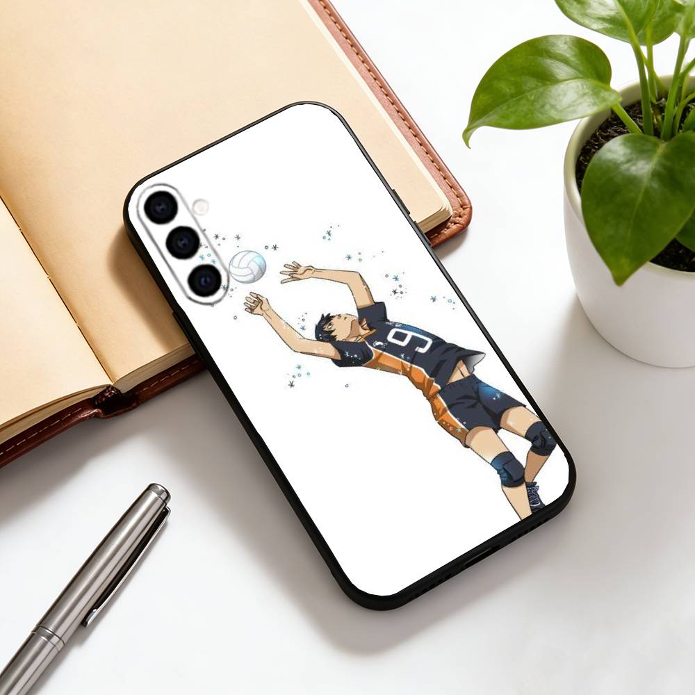 Tobio Kageyama Phone Case For Samsung Galaxy A73,A72,A71,A70,A53,A52,A51,Others Soft Black Cover