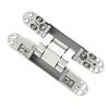 Door Hinges Adjustable 180 Degrees Opening Angle 3D Folding Door Hinge with Hex Wrench Screws for
