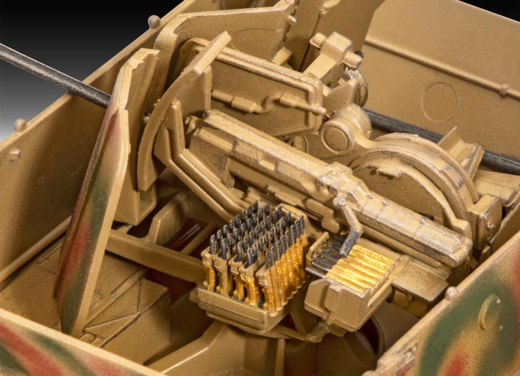 Kit de Modelo em Escala Revell Alemão Panzer IV Mobelwagen Flak 43 1/72 03363 3,7cm (Tanque)