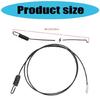 946-04229B Schneefräsen Antriebskupplungskabel für Troy Bilt Yard Machines Schneefräsen 746-04229 746-04229B 946-04229