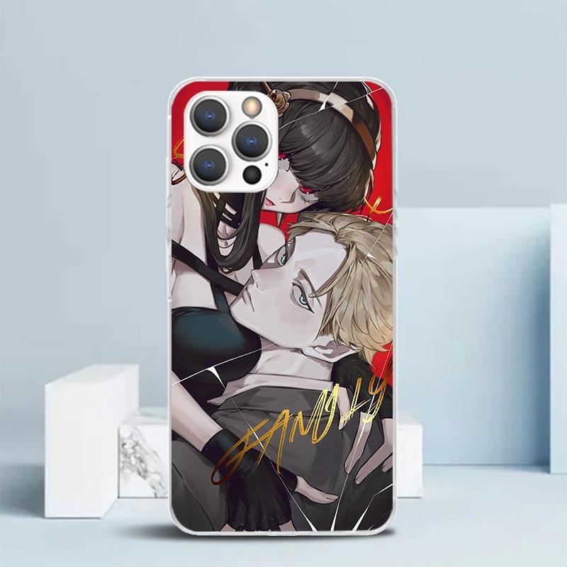 Anime S-Spy Family Anya Phone Case For IPhone 16 17 Air 16E 15 14 Plus 13 Mini 12 11 Pro Max 7 8 + SE 2020 Soft TPU Back Cover 1